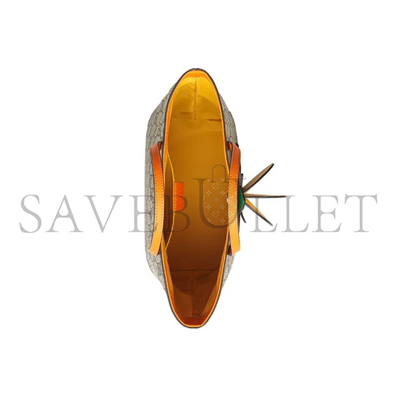 GUCCI GG SUPREME MONOGRAM KIDS PINEAPPLE TOTE 580840 (21*20*10cm)